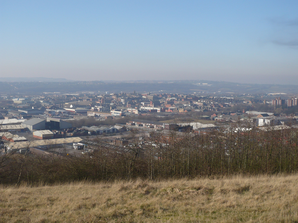view from sneyd heap